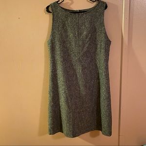 L.L. Bean Sleeveless 100% Wool Dress |Size 10- PET